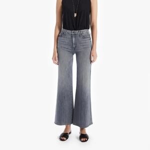 MOTHER  The Roller All Nighter Jeans in Charcoal